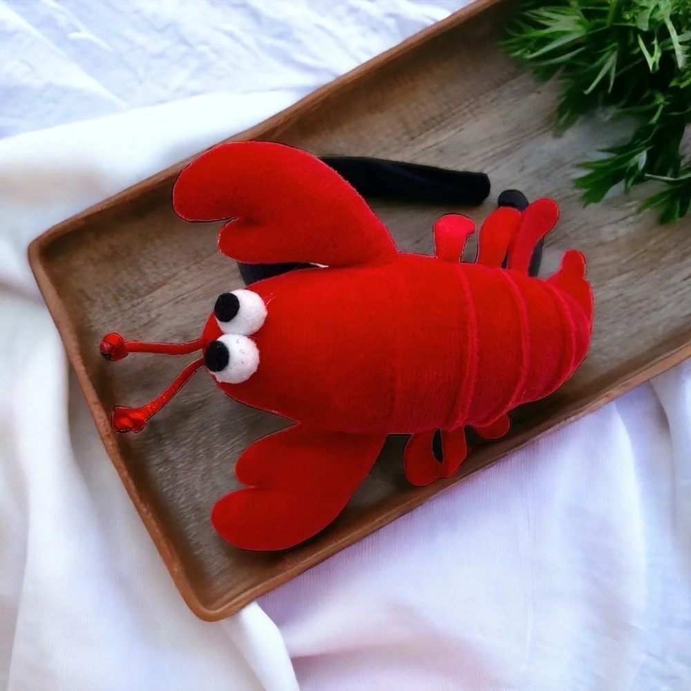 Crawfish Headband: Embrace Your Inner Crustacean! Lobster Headpiece